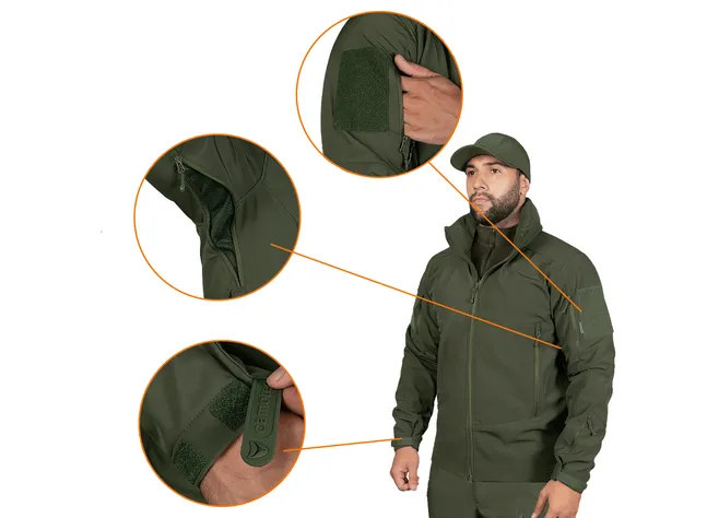 Куртка Camotec Phantom System Олива  Фото 4
